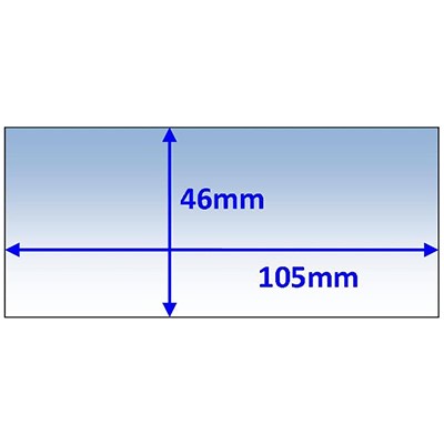 WELDCLASS LENS - CLEAR 105X46MM SUIT CIG W/SKL INNER